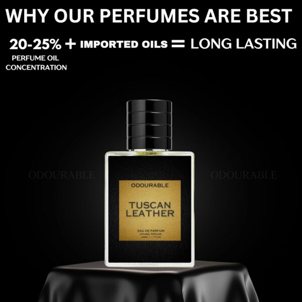 Tuscan Leather Perfume By Odourable - Image 3