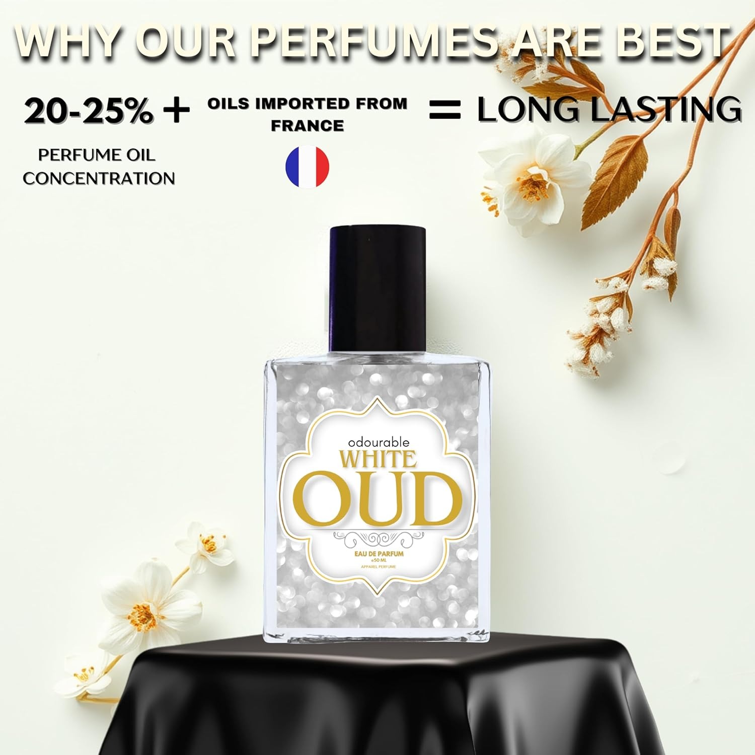 Odourable White Oud Eau de Parfum - Image 2